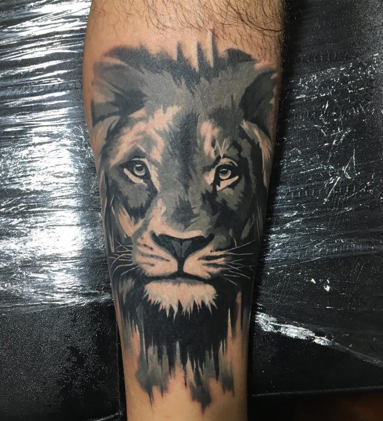 Lion Tattoo 108