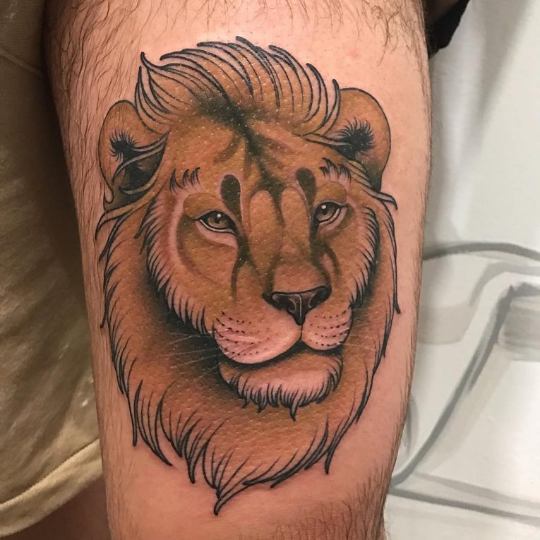 Lion Tattoo 110