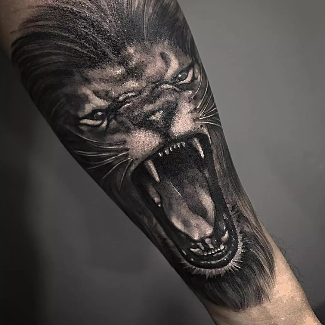 Lion Tattoos For Men On Arm