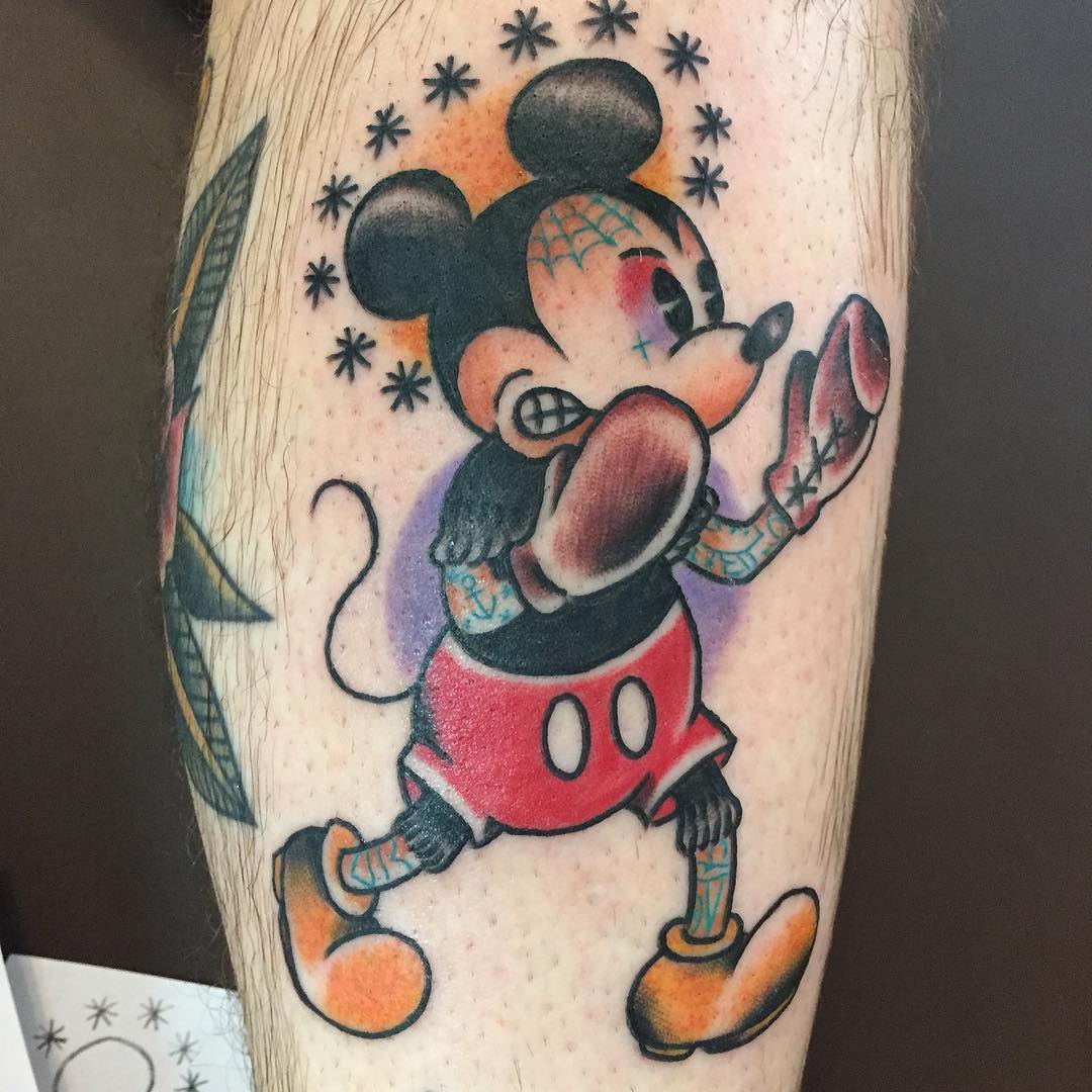 Mickey and Minnie Mouse Tattoo 52.