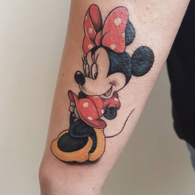 Mickey and Minnie Mouse Tattoo 54