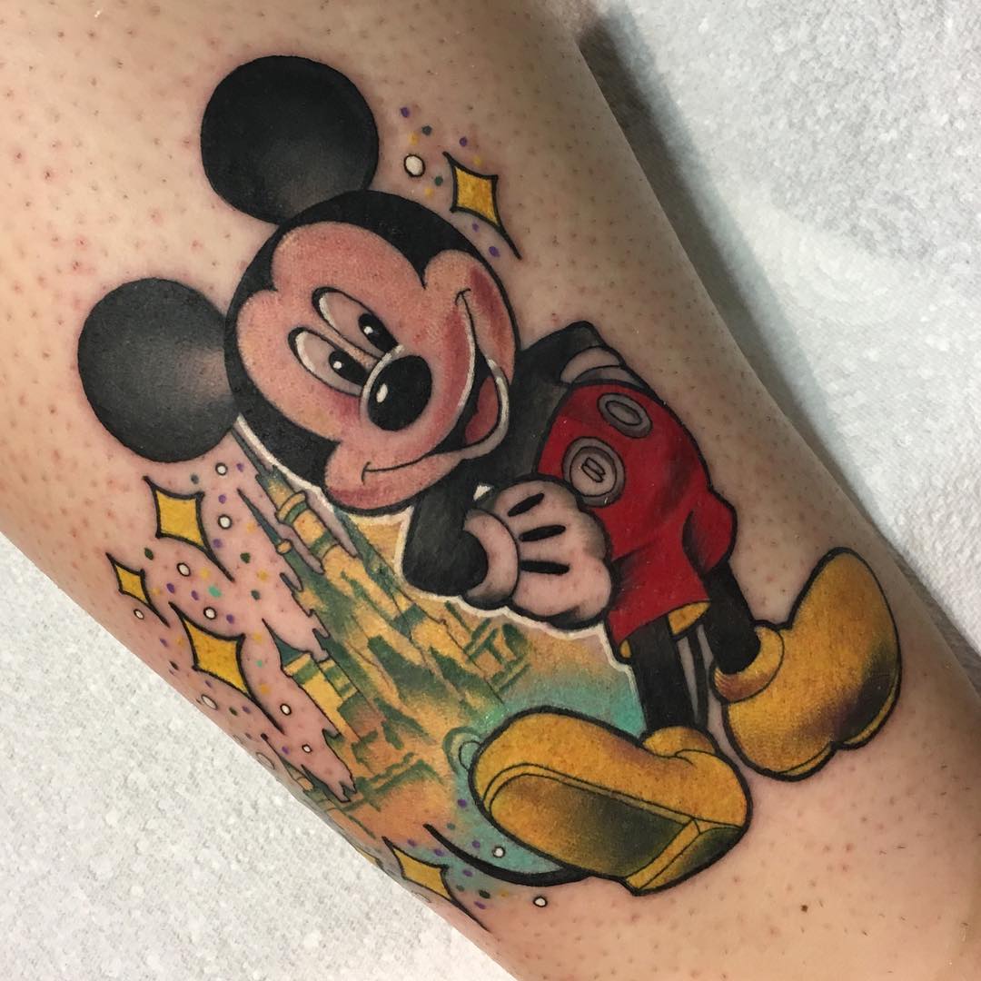 Mickey and Minnie Mouse Tattoo 55Mickey and Minnie Mouse Tattoo 5...