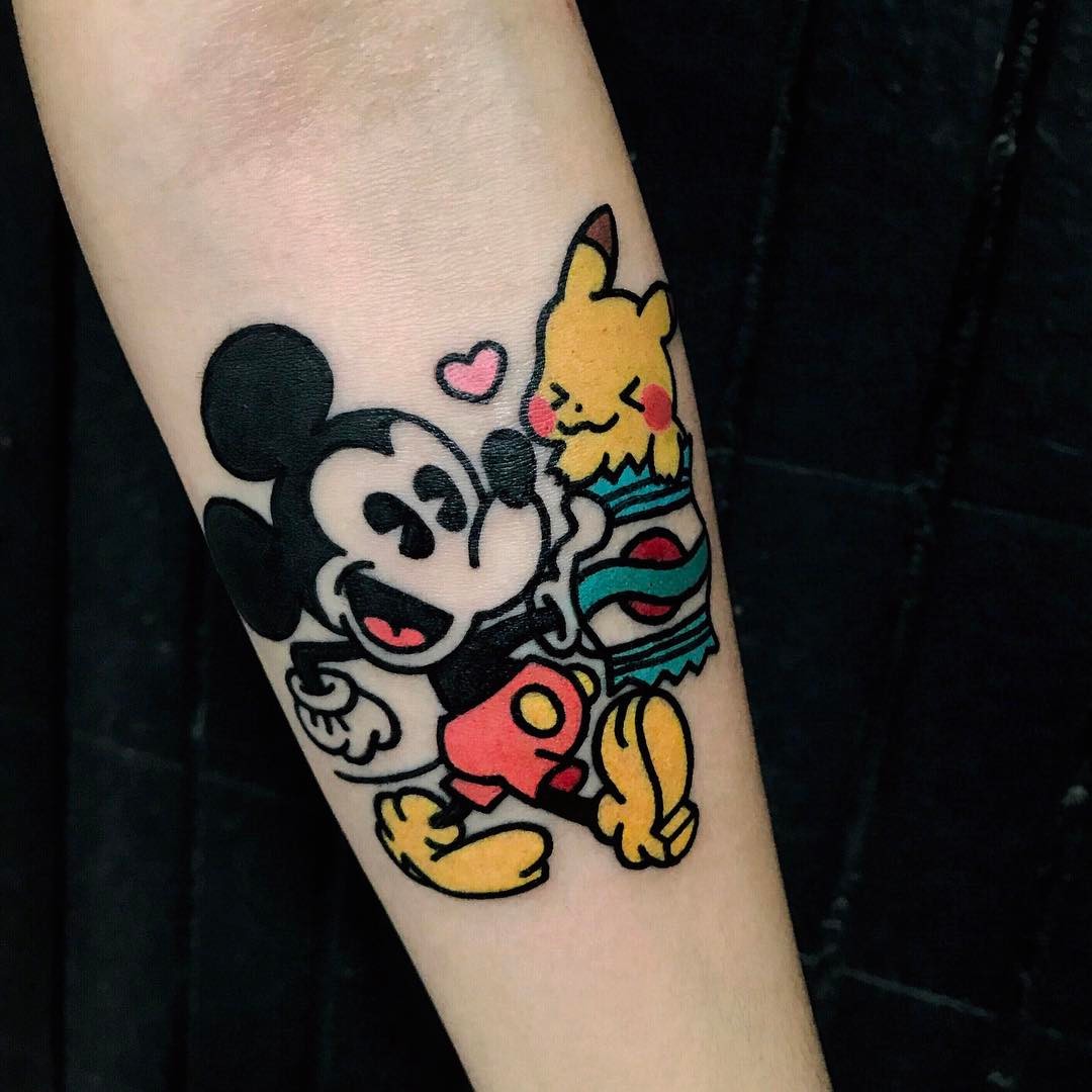 65+ Classic Mickey and Minnie Mouse Tattoo Ideas – Preserve the Magic