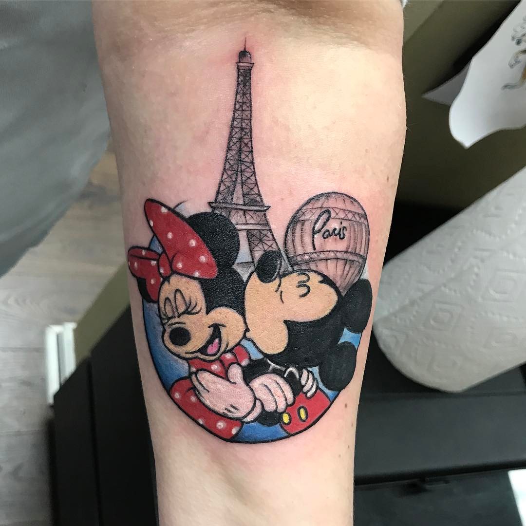 Mickey and Minnie Mouse Tattoo 64.
