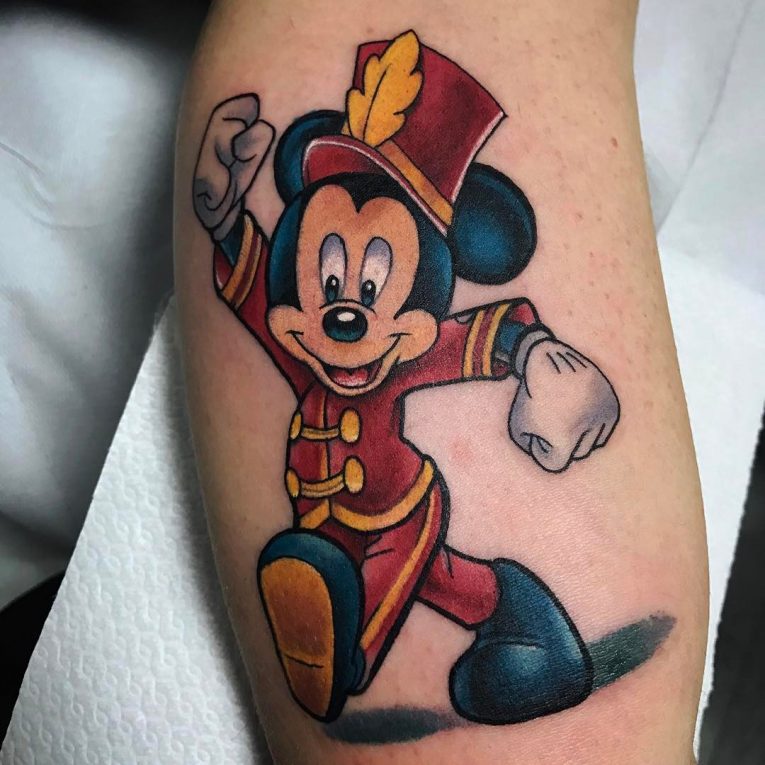 Mickey and Minnie Mouse Tattoo 67
