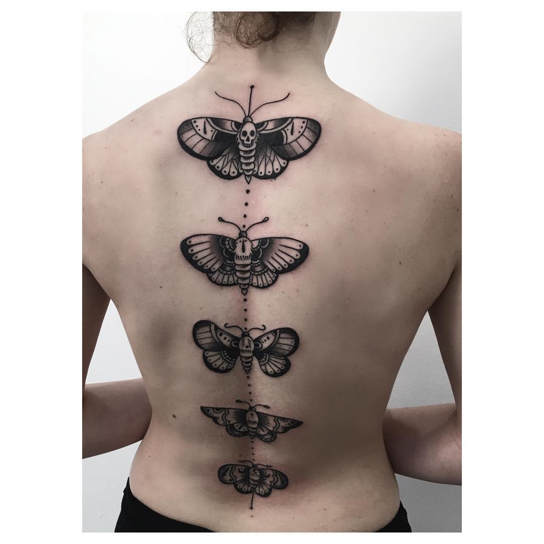 85+ Wondrous Moth Tattoo Ideas - Body Art That Fits your Personality