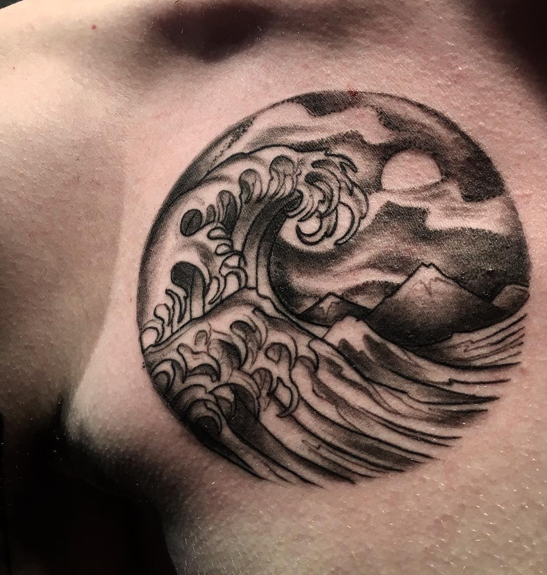 70+ Stunning Ocean Tattoo Ideas Show Your Love for the Sea