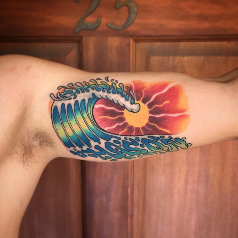 70+ Stunning Ocean Tattoo Ideas Show Your Love for the Sea