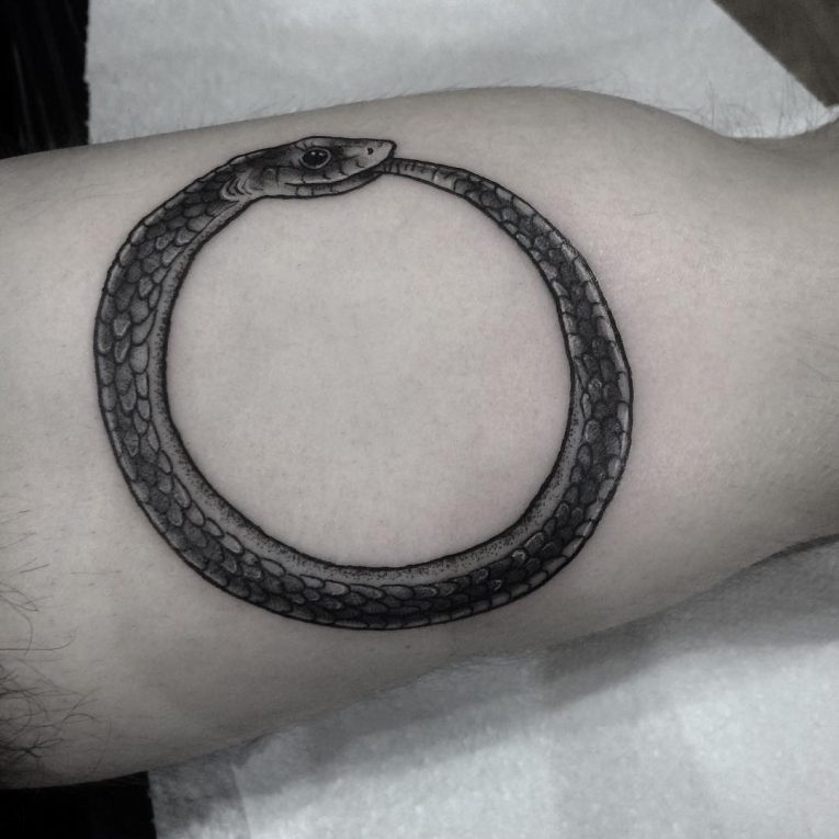 60+ Mythical Ouroboros Tattoo Ideas – What Goes Around Comes Around