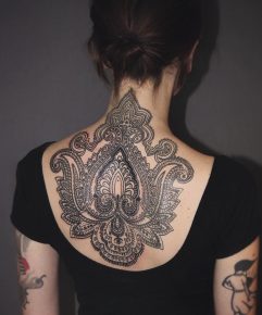 55+ Traditional Paisley Tattoo Designs - Tenderness, Beauty & Originality