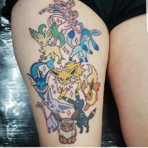 105+ Fabulous Pokemon Tattoo Designs - The Great Epoch Is Back