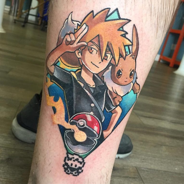 Pokemon Tattoo 107