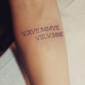 70+ Best Roman Numeral Tattoo Designs & Meanings - Be Creative (2019)