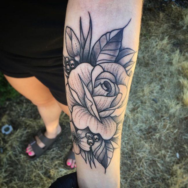 80+ Stylish Roses Tattoo Designs & Meanings - [Best Ideas of 2019]