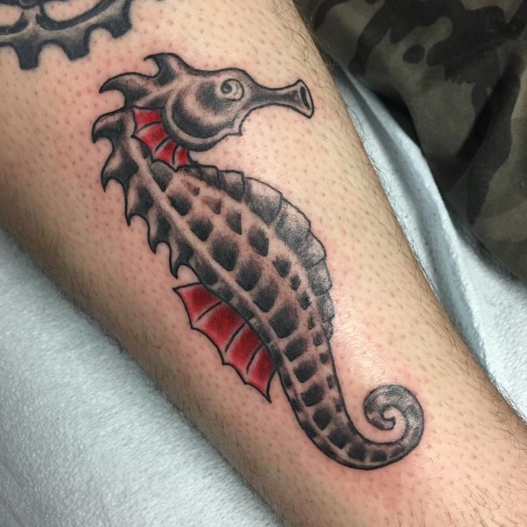 Seahorse Tattoo 85