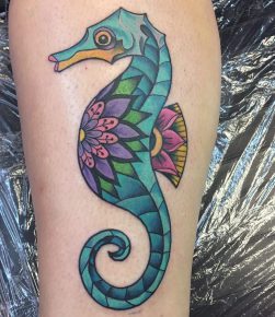 90+ Cuddly Seahorse Tattoo Designs - Tiny Creature with Deep Symbolism