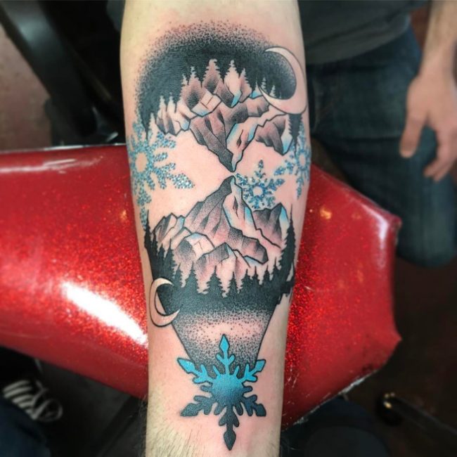 Snowflake Tattoo 64