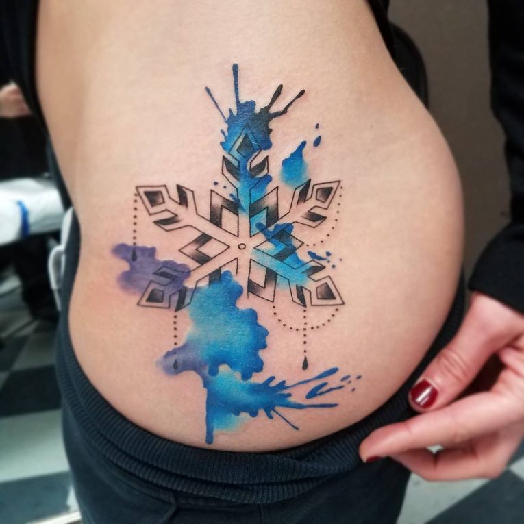 Snowflake Tattoo 75
