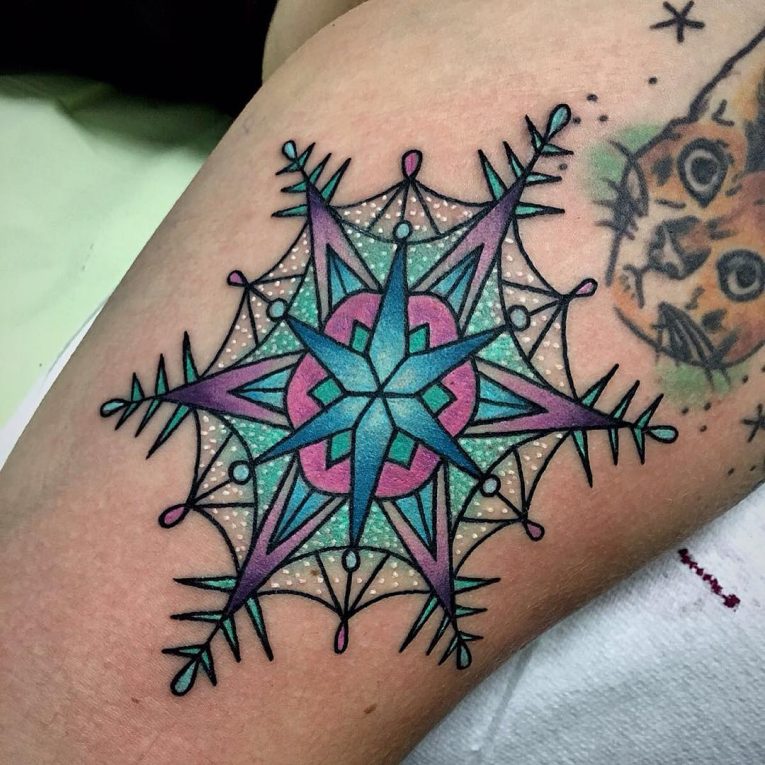 Snowflake Tattoo 76
