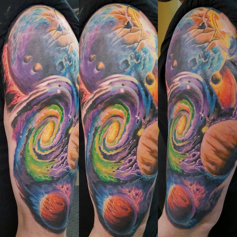 95+ Fascinating Space Tattoo Ideas The Mysterious Nature of the Cosmos