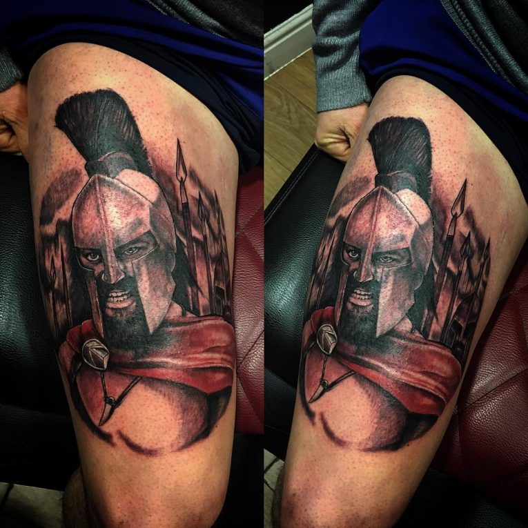 Spartan Tattoo 90