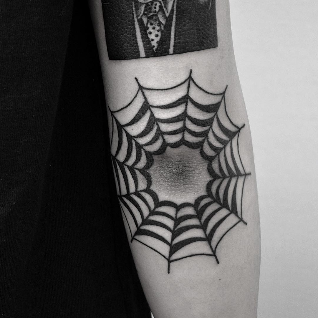 105 Innovative Spider Web Tattoo Ideas Highly Cultivated Totems 2397