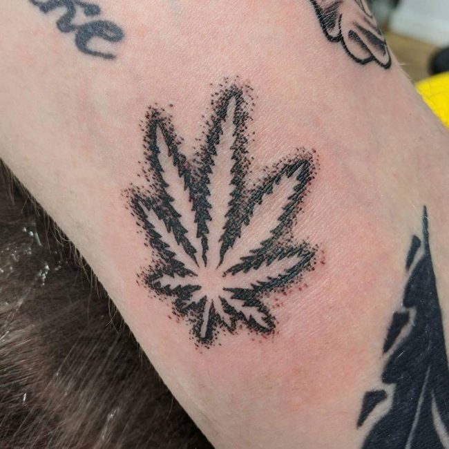 Weed Tattoo 45