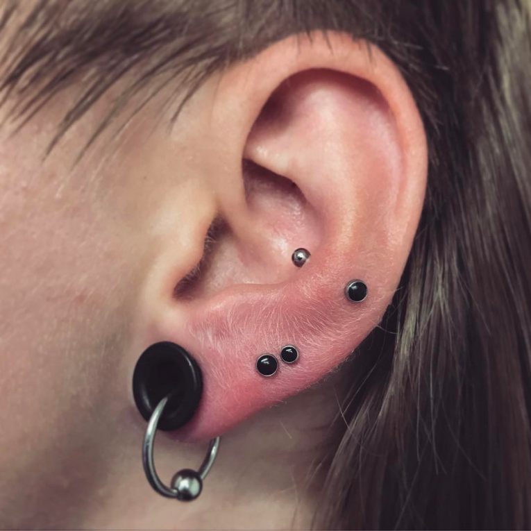 The Edgy Cartilage Piercing - 60 Best Ideas & Rules[2019]