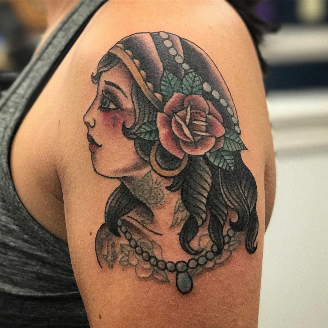 65 Enchanting Gypsy Tattoos Designs and Meaning[2019]