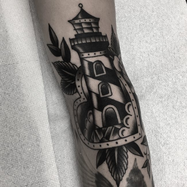 Lighthouse Tattoo 115