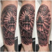 130 Best Lighthouse Tattoos - Keep Making Your Way[2019]