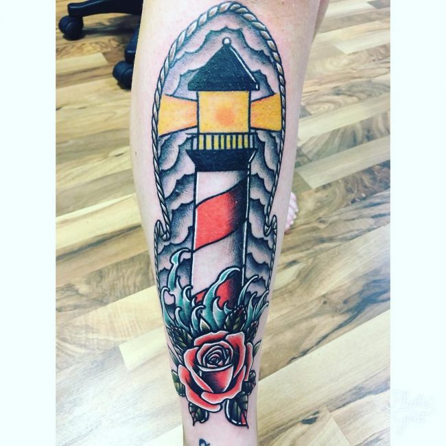Lighthouse Tattoo 38
