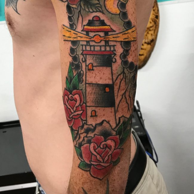 Lighthouse Tattoo 52