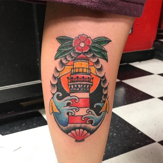 Lighthouse Tattoo 60