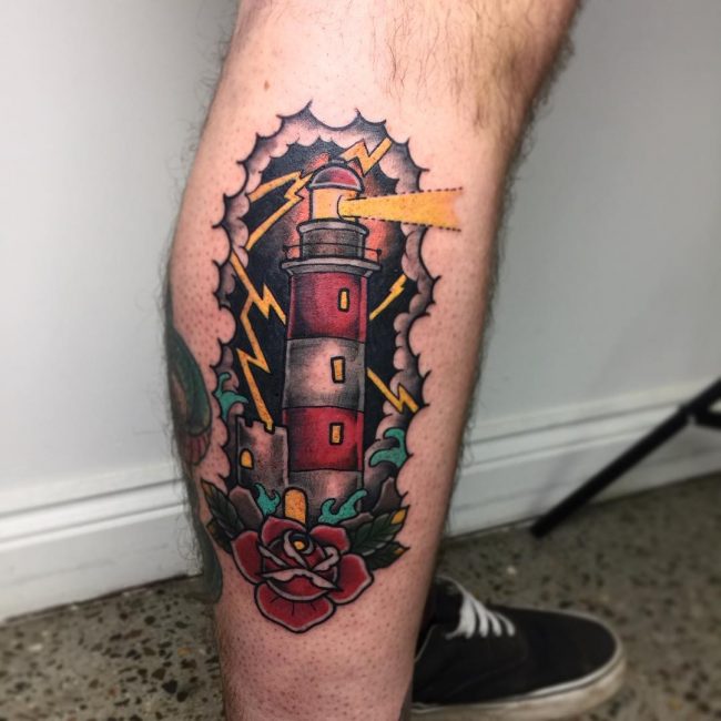 Lighthouse Tattoo 65