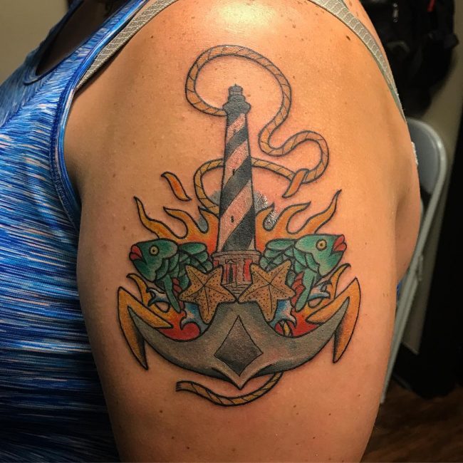 Lighthouse Tattoo 78