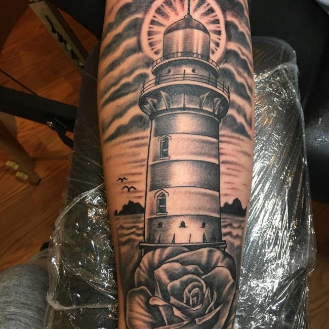 Lighthouse Tattoo 81