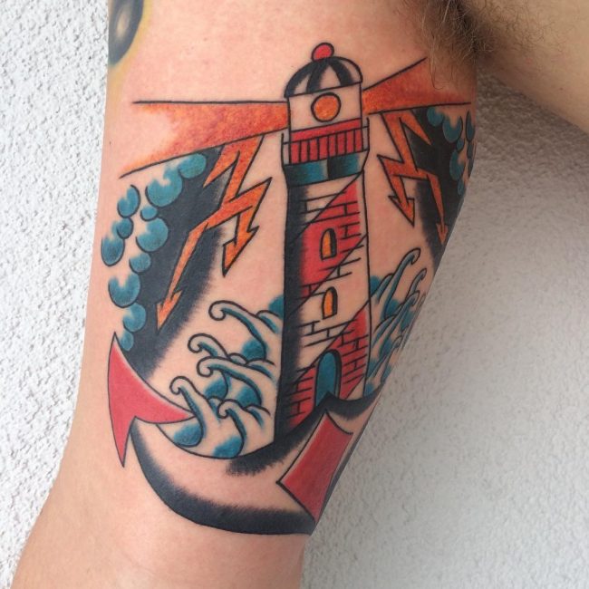 Lighthouse Tattoo 83