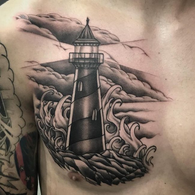 Lighthouse Tattoo 84