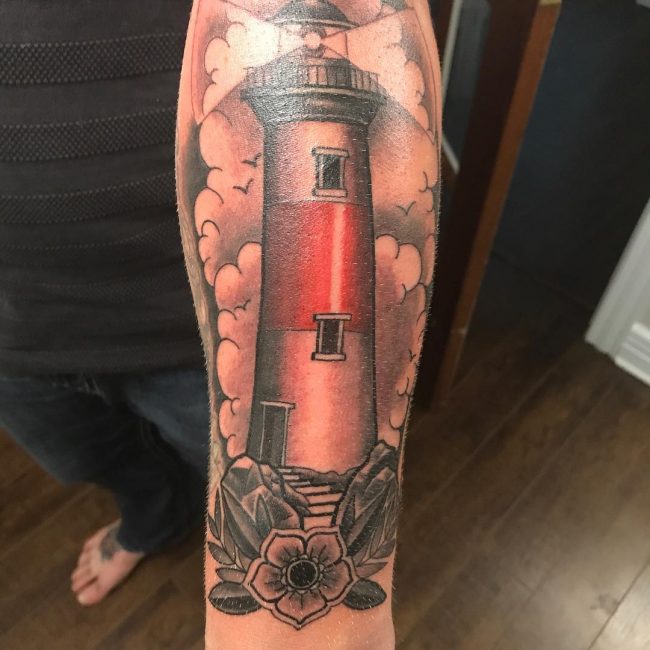 Lighthouse Tattoo 89