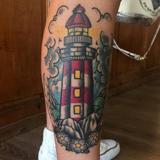 Lighthouse Tattoo 99