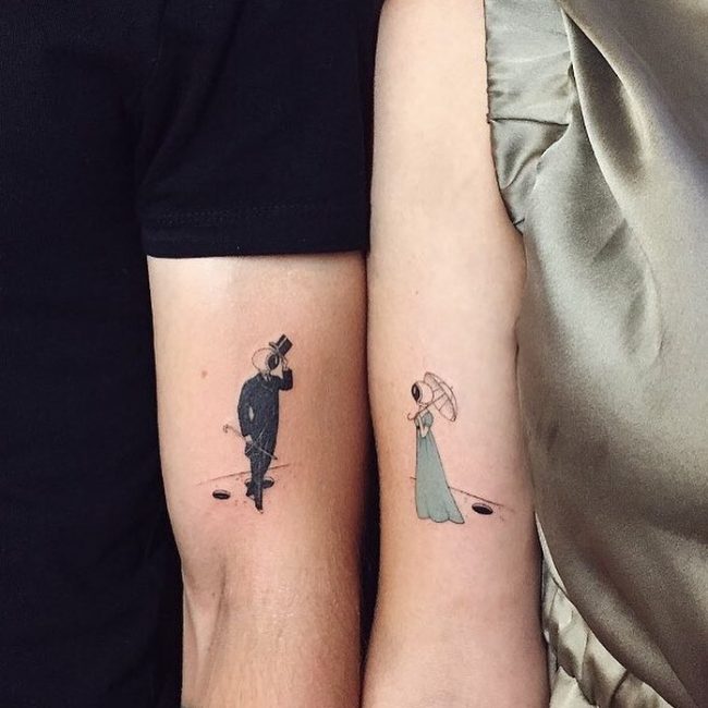 His and Hers Tattoos 16