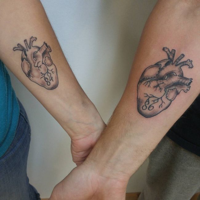 His and Hers Tattoos 34
