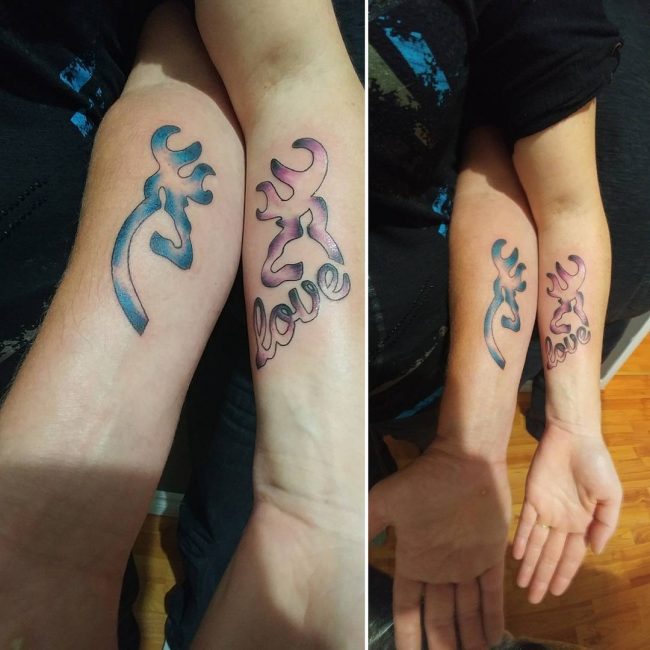 His and Hers Tattoos 53