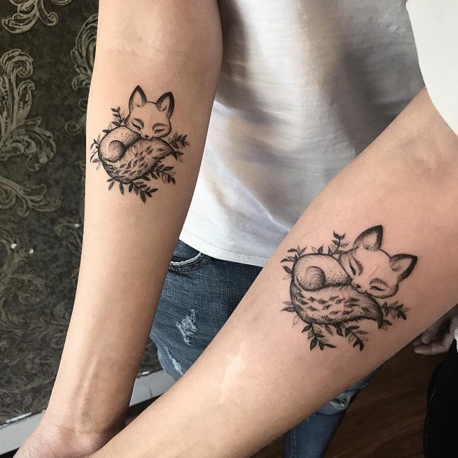 His and Hers Tattoos 56