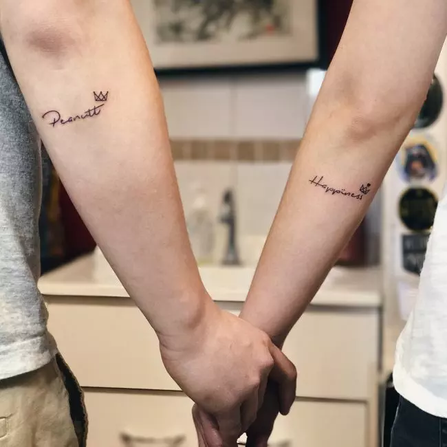 His and Hers Tattoos 57