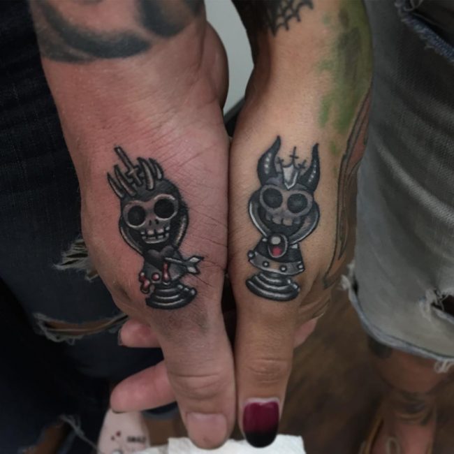 His and Hers Tattoos 7