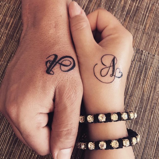 His and Hers Tattoos 70