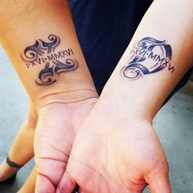 His and Hers Tattoos 83