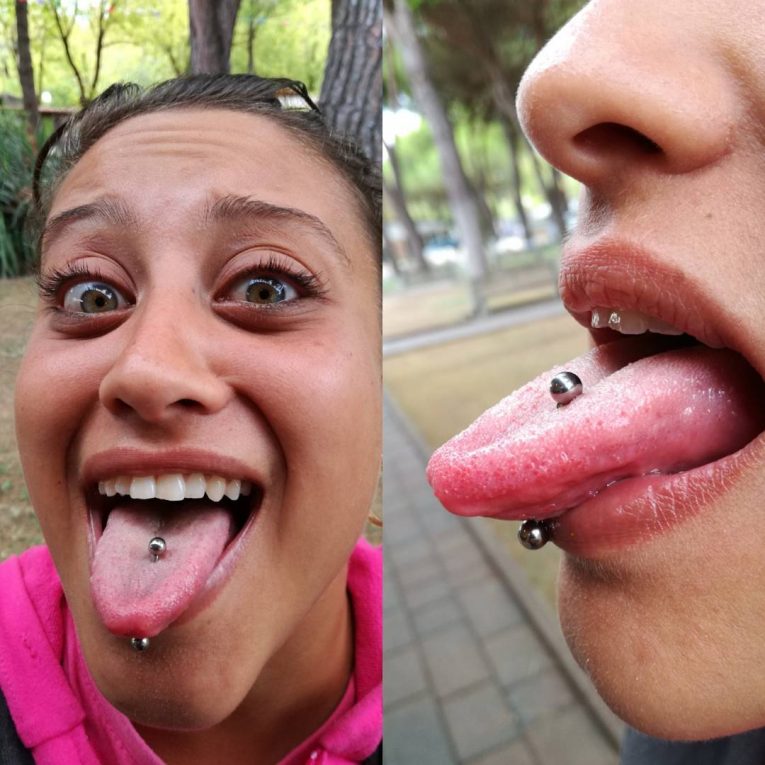 Tongue Piercing 12